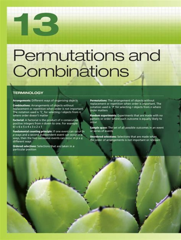 13 Permutations of 3