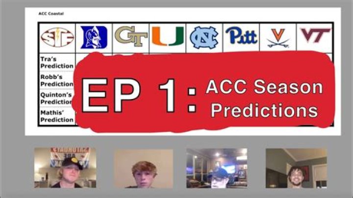 ACC Season Predictions: Florida State the Current Predicted Leader In Regular Season Wins