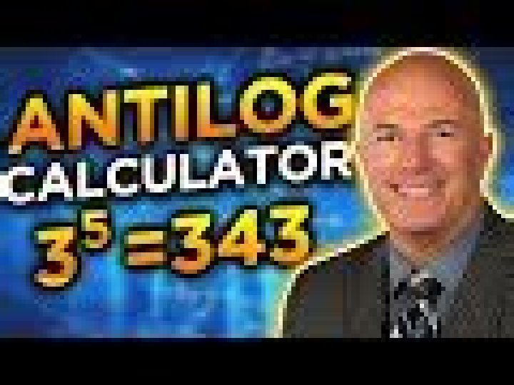 Antilog Calculator Video