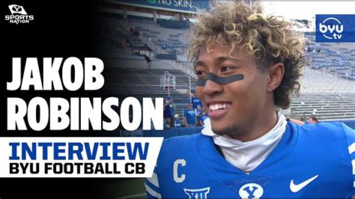 BYU CB Jakob Robinson Earns National DB of the Week Honors