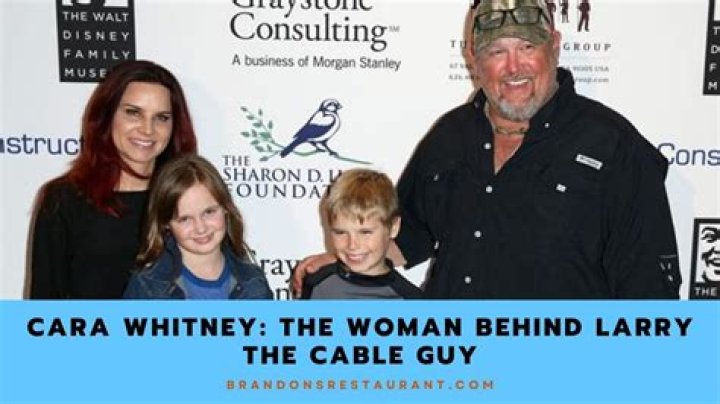 Cara Whitney- The wife of Larry the Cable Guy (Daniel Lawrence)
