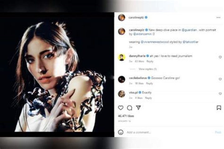 Caroline Polachek And Her Boyfriend Matt Copson