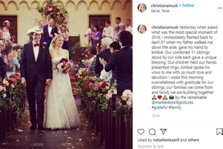 
Christiana Wyly, Kimbal Musk’s Wife And Skin’s Ex-Wife Is The Daughter Of A Billionaire
