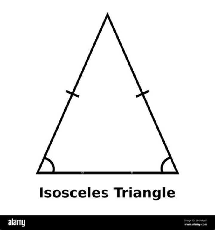 isosceles triangle