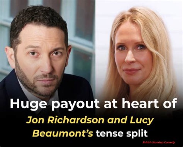 Jon Richardson Saved Lucy Beaumont’s Number as Wife Even before They Met