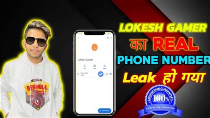 Lokesh Gamer Phone Number, WhatsApp Number, Office Phone Number
