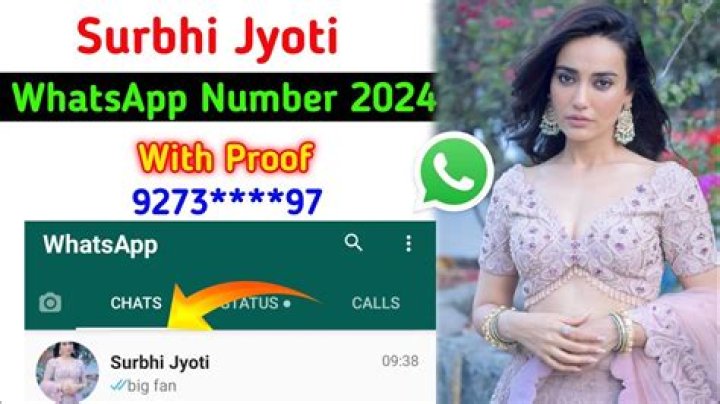 Surbhi Jyoti Phone Number WhatsApp Number Contact Mobile